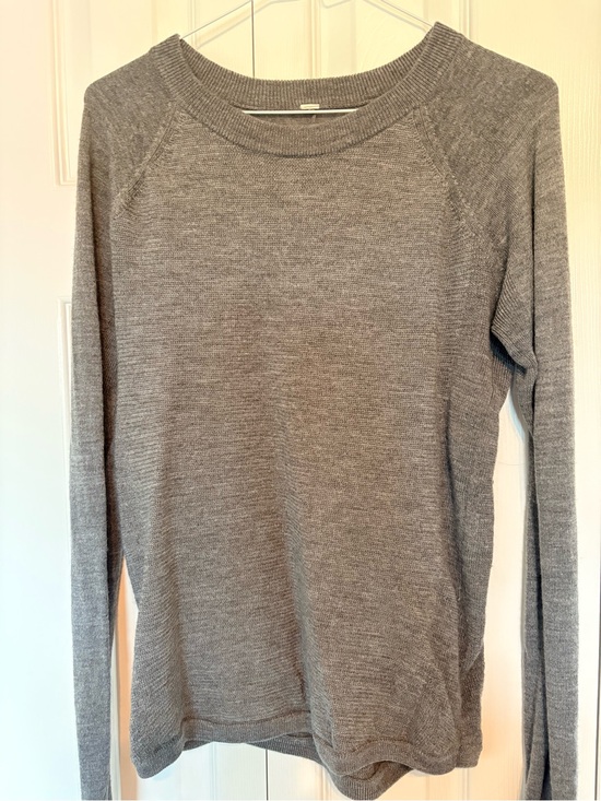 lululemon athletica Sweaters - Lululemon Women's Merino Crewneck Sweater - Gray